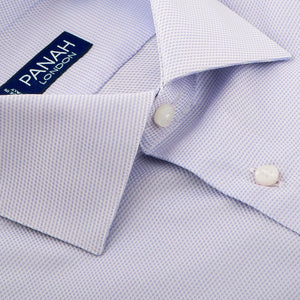 Lilac Luxury Cavalry Twill Shirt | Panah London