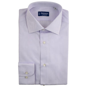 Lilac Luxury Cavalry Twill Shirt | Panah London