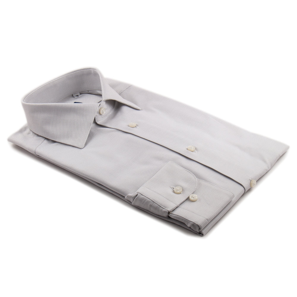 Grey Dobby Luxury Shirt | Panah London