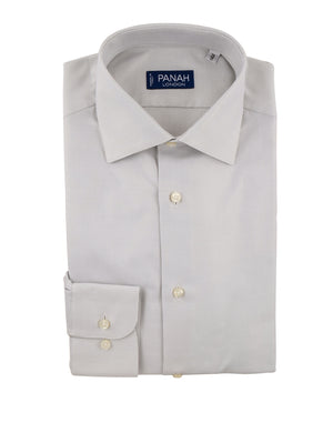 Grey Dobby Luxury Shirt | Panah London