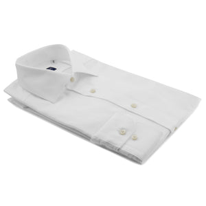 White Luxury Twill Shirt | Panah London